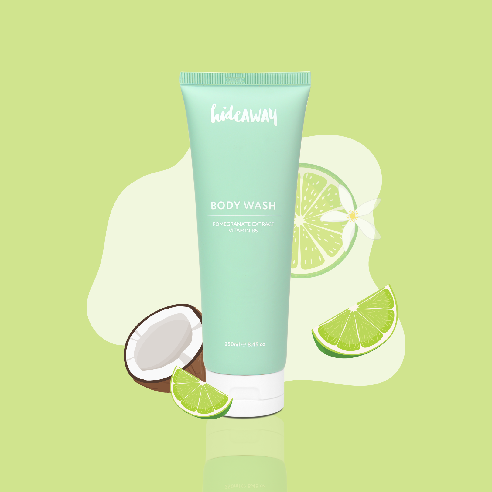 Lime Coconut Body Wash Tube