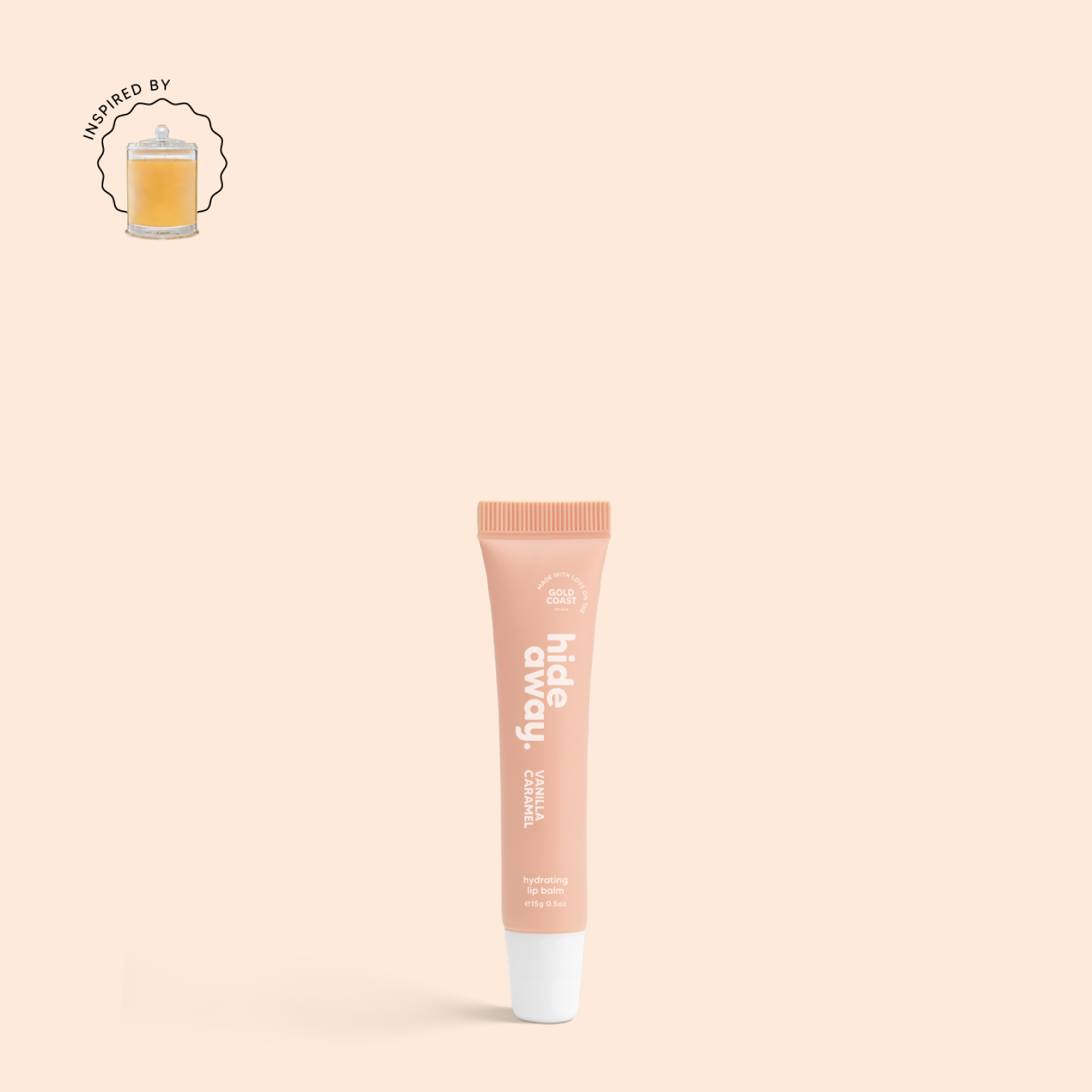 A creamy, hydrating lip balm with a sweet vanilla caramel scent. Smooth, nourishing, and deliciously soft.